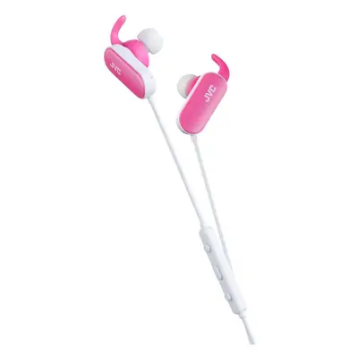 JVC Wireless Sports In-Ear Bluetooth Headphone - Pink (HAEBT5PE)