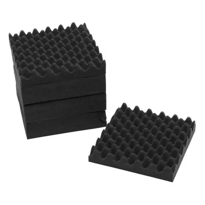 8PCS 12x12x2.5'' Acoustic Sound Studio Soundproof Foam Egg Crate Foam Wall Tile