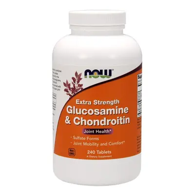 NOW Foods Glucosamine & Chondroitin Extra Strength, tabs