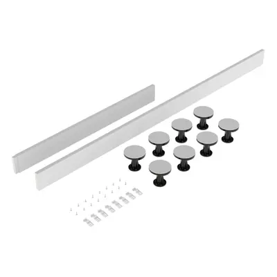 Nes Home Shower Tray Panels x 1800mm & Riser Legs Set