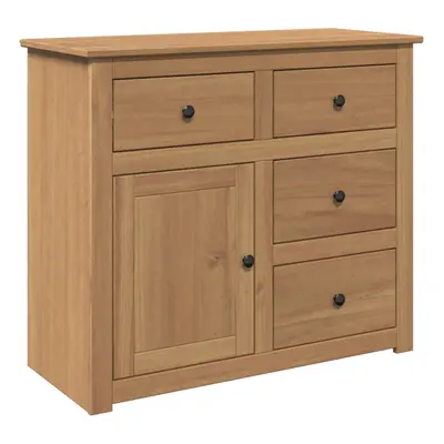 vidaXL Sideboard with Drawers Side Cabinet Cupboard Highboard Solid Wood Pine