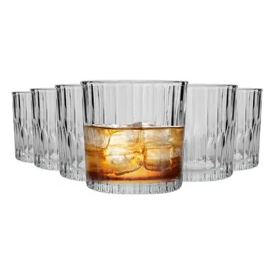 Duralex Manhattan Vintage Whisky Whiskey Rocks Tumblers Glasses 310ml x12