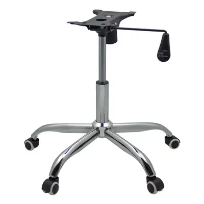 Charles Jacobs Chrome Office Chair Refurbishment Refurb Kit Base Castor Wheels Gas Lift Lever Me