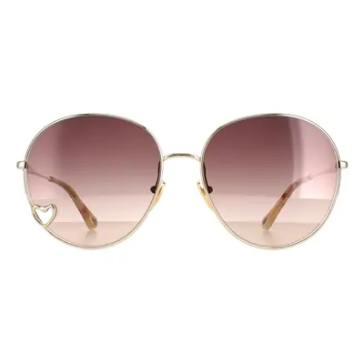 Chloe Sunglasses CH0027S Gold Brown Gradient