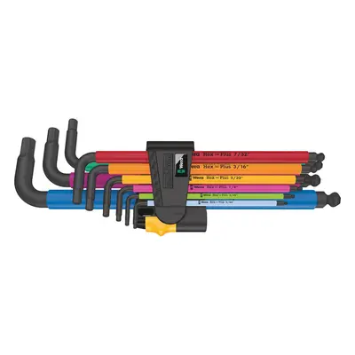 Wera 950/9 Hex-Plus Multicolour Imperial 2, 9-teilig