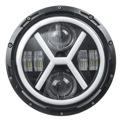 7"inch Waterproof Motorcycle Headlight Round LED Projector