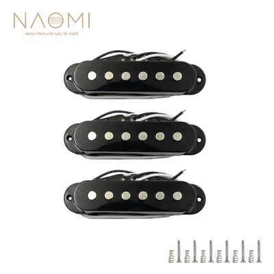 3pcs 48mm Guitar Pickups Single-coil Guitar Pickup Neck/Middle/Bridge Electric Guitar SET Guitar