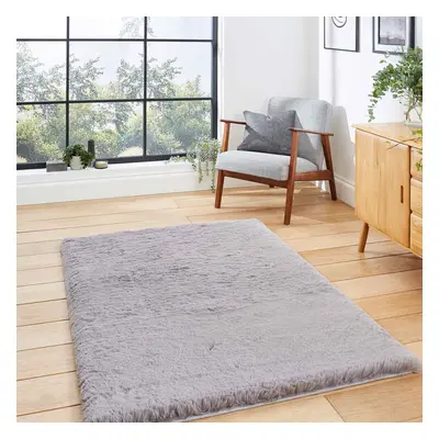 (Grey, x cm) Super Soft Fluffy Shaggy Rugs Living Room Bedroom Non Shed cm Thick Shag Pile Rug S