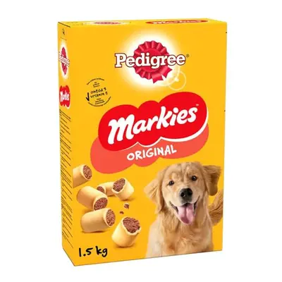 Pedigree Markies Original - Dog Treats - Biscuit Dog Treats with Marrowbone - x 1.5 kg