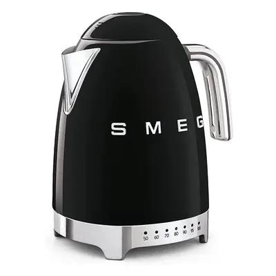 SMEG Electric Water Heater, kettle KF04 BLEU, 2400W, 1.7 liters, Plastic, Stainless Steel, Black