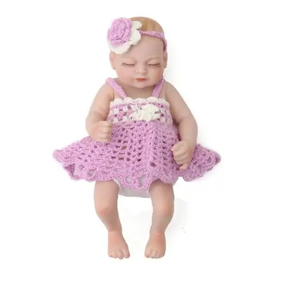 11'' Reborn Doll Newborn Handmade Lifelike Soft Silicone Realistic Christmas Gifts