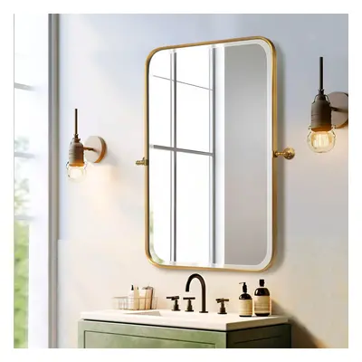 Metal Rectangular Decorative Wall Mounted Mirror