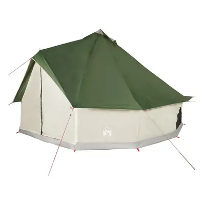 (green, 12-person) vidaXL Family Tent Tipi 8-Person Camping Tent Lightweight Tent Waterproof