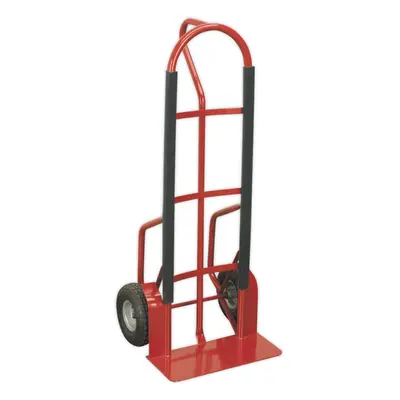 300kg Heavy Duty Tall Sack Truck & Pneumatic Tyres - Tubular Steel Construction