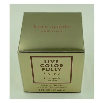 KATE SPADE LIVE COLOR FULLY LUXE EAU DE PARFUM SPRAY FOR WOMEN 1.0 Oz / ml