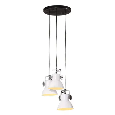 vidaXL Hanging Lamp Ceiling Lamp Chandelier Pendant Lighting W White E27