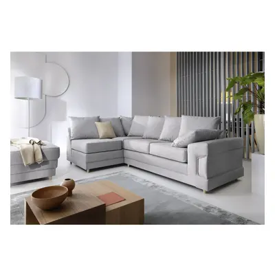 (Light Grey, Left Facing) Primo Corner Sofa