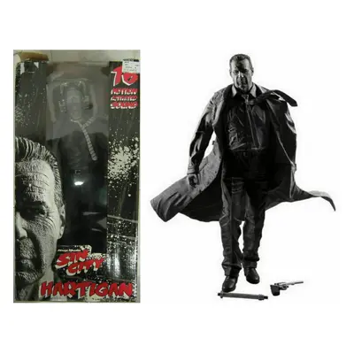 NECA 18" Sin City Hartigan in Black and White with Motion Activated