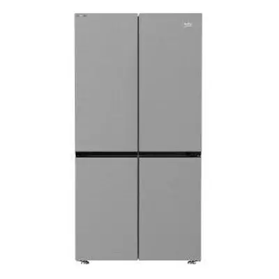 Beko GN446224VPS 572L NeoFrost U/S Fridge Freezer - Stainless Steel