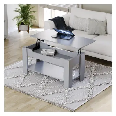 (Grey) Vida Designs Home Living Room Lift Up Coffee Table