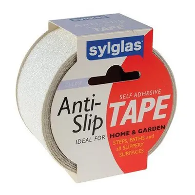 Sylglas Anti-Slip Tape 50mm x 18m Clear