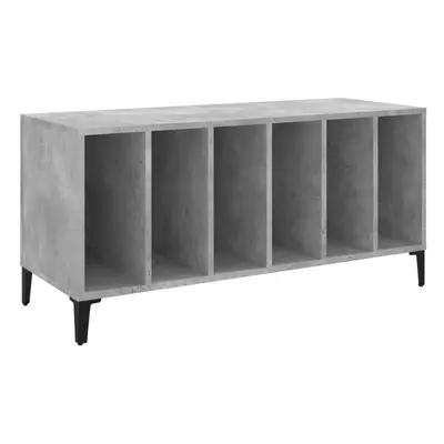 (concrete grey) vidaXL Record Cabinet Record Player Stand Sideboard Multi Colours Engineered Woo