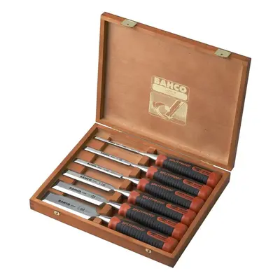 Bahco Set of Chisels in Wooden Box pcs