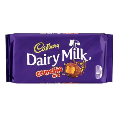 Cadbury Dairy Milk with Crunchie Bits Chocolate Bar, 200g