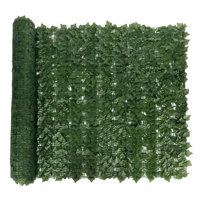 (2) 5Mx1.5M Faux Artificial Ivy Leaf Privacy Fence Screen Hedge Decorative Garden