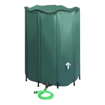 vidaXL Collapsible Rain Water Tank with Spigot 1250L Water Barrel Collector