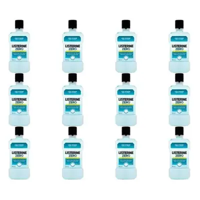 Listerine Zero Mild Mint 500ml (Pack of 12)