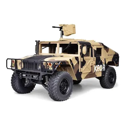 Standard 2.4G 4WD RC Car U.S.4X4 Military Vehicle Truck w/o Battery Charger in Camouflage Yellow