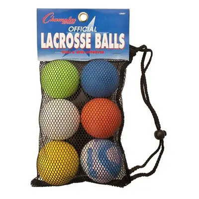 Champion Sports Lacrosse Ball Official Size, Set of