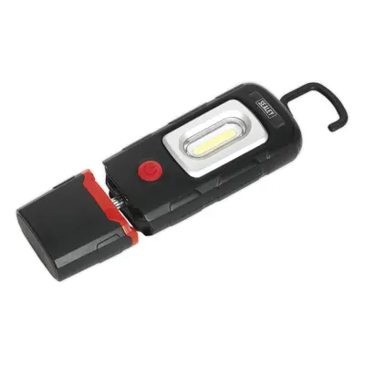 Sealey Led3601 Rechargeable 360? Inspection Lamp 2W Cob + 1W Led Li-Polymer