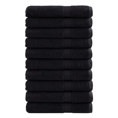 (black, x cm/ pcs) vidaXL Premium Sauna Towels Guest Bath Towel pcs Gold 600gsm 100% Cotton