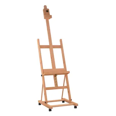 vidaXL Easel Stand Wooden Artist Easel Floor Studio Easel Solid Beech Wood