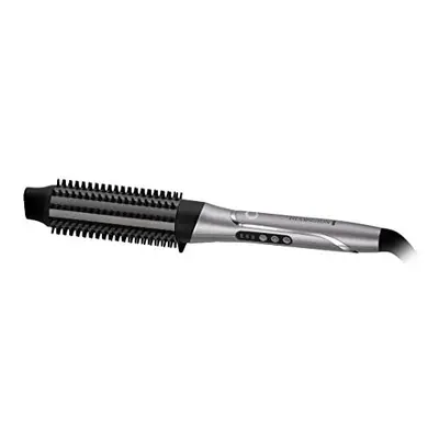 Remington PROluxe You Adaptive Hot Brush - Intelligent Hair Styling Straightener Brush with Styl