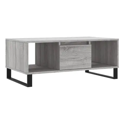 (grey sonoma) vidaXL Coffee Table Side Table End Accent Telephone Sofa Table Engineered Wood