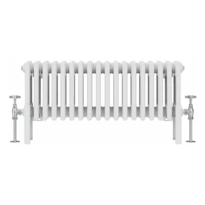 (300x830mm, White) NRG Traditional Cast Iron Style Style Radiator Four Column Designer Bathroom 