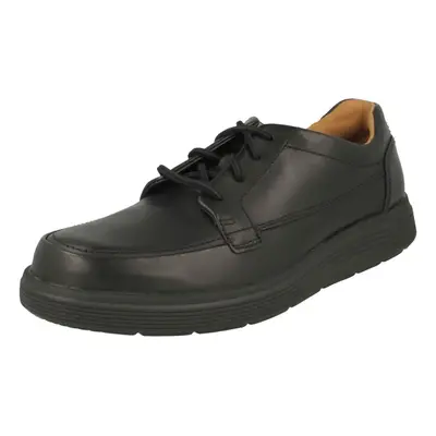 (UK 9.5, Black) Mens Clarks Lace Up Formal Shoes Un Abode Ease - H Fit