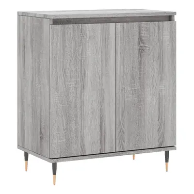 (grey sonoma) vidaXL Sideboard Kitchen Storage Cabinet Side Cabinet Cupboard Engineered Wood