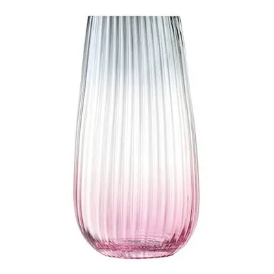 LSA Dusk Vase 28cm Pink & Grey