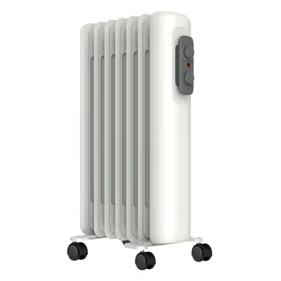 (1.5kW) Mylek Oil Filled Radiator Electric Portable Heater