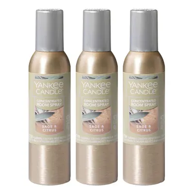 Yankee Candle Concentrated Room Spray 3-Pack (Sage & Citrus)