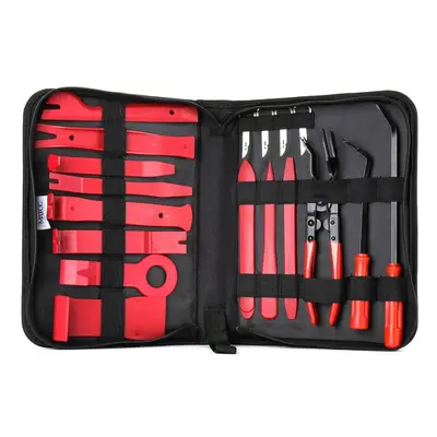 18pcs Car Stereo Panel Removal Tools Kit Nylon for Dash Audio Radio Installer and Repair Pry Too