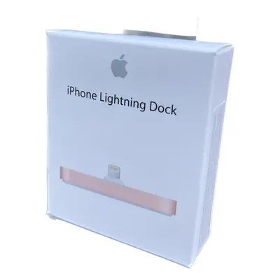 Official Apple Lightning USB Charging Base Dock Stand Rose Gold