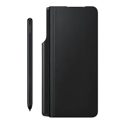 Samsung Galaxy Z Fold3 Flip Cover + Pen - Official Samsung Case - Black