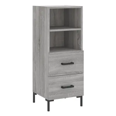 (grey sonoma) vidaXL Sideboard Storage Side Cabinet Cupboard Concrete Grey Engineered Wood