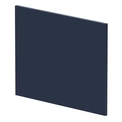 1700mm Edge/Power Shape Square End Bath Panel - Matt Midnight Blue