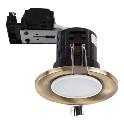 Downlight Fire Rated Pack Gold Ceiling Downlight